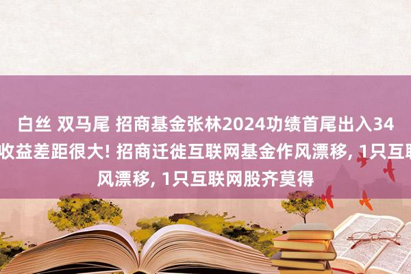 白丝 双马尾 招商基金张林2024功绩首尾出入34%， 执仓相似收益差距很大! 招商迁徙互联网基金作风漂移， 1只互联网股齐莫得